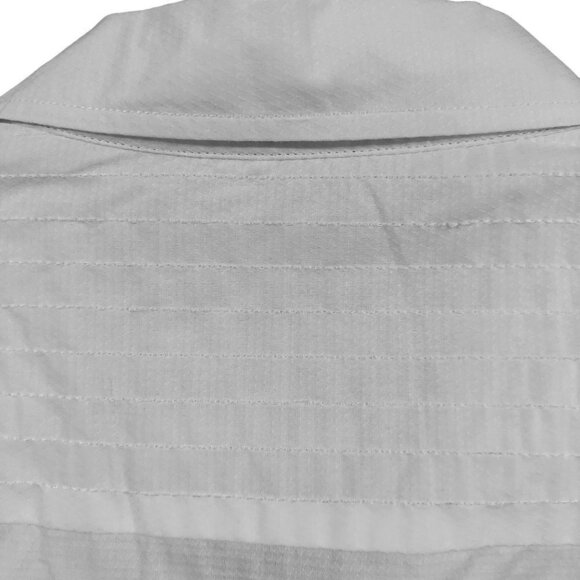 Machine Custom Co. Men's White Woven Casual Button Front Shirt - Picture 4 of 11